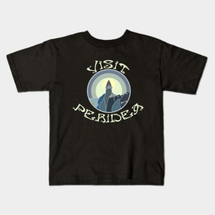 Visit Peridea! Kids T-Shirt